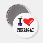 Aimant TERRIGAL - J'aime (Recto/Verso)