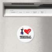 Aimant TERRIGAL - J'aime (In Situ (Lave-vaisselle))