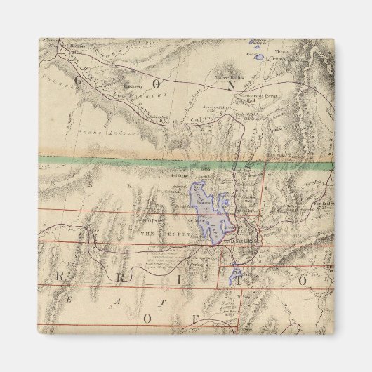 Aimant Territoire de l'Utah (Devant)