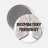 Aimant Terrorisme respiratoire (Recto/Verso)