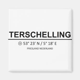 Aimant Terschelling Coordinates - Terschelling Coordinate