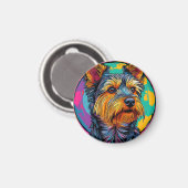 Aimant Tervier australien chien (Recto/Verso)