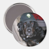 AIMANT TESLA LE CHIEN ALIEN (Recto/Verso)