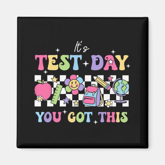 Aimant Test Day C'est Test Day Vous avez ce professeur St (Devant)