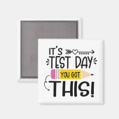 Aimant Test Day C'est Test Day Vous avez ce professeur St (Recto/Verso)