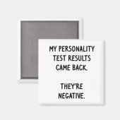 Aimant Test de personnalité (Recto/Verso)