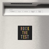Aimant Test Retro Motivational Testing Day Enseignant St (In Situ (Lave-vaisselle))