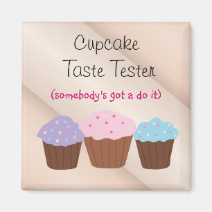 Aimant Testeur de goût de Cupcake