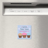 Aimant Testeur de goût de Cupcake (In Situ (Lave-vaisselle))