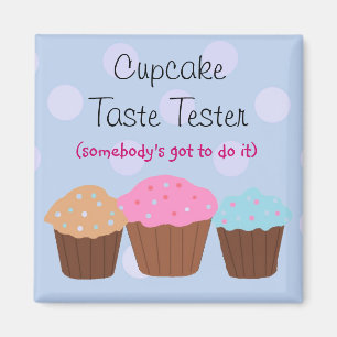 Aimant Testeur de goût de Cupcake