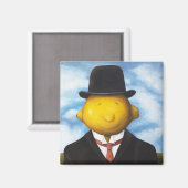 Aimant Tête de citron (Recto/Verso)