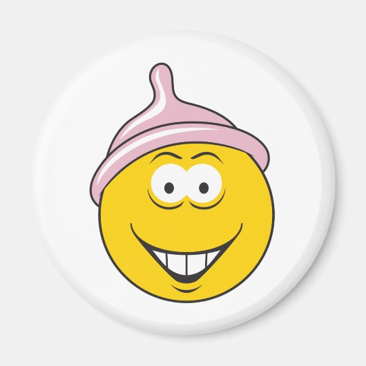 Aimant Tête de Condom (Devant)