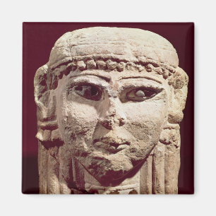 Aimant Tête de la déesse Ishtar, d'Amman, la Jordanie