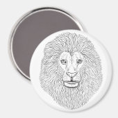 Aimant Tête de lion (Recto/Verso)