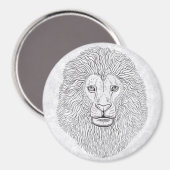 Aimant Tête de lion (Recto/Verso)