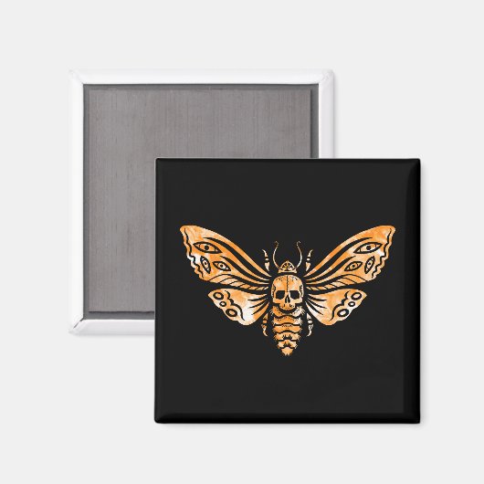 Aimant Tête de mort (Recto/Verso)