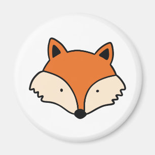 Aimant Tête de renard simple