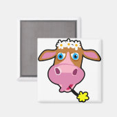 Aimant Tête de vache (Recto/Verso)