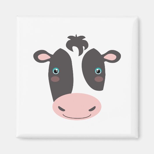Aimant Tête de vache (Devant)