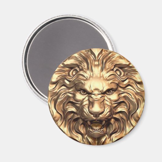 Aimant Tête d'or (Recto/Verso)