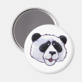 Aimant Tête d'ours géante Panda (Recto/Verso)
