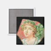 Aimant Tête d'un bacchante (Recto/Verso)