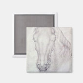 Aimant Tête d'un cheval (Recto/Verso)