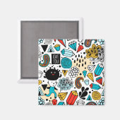 Aimant Tête folle (Recto/Verso)