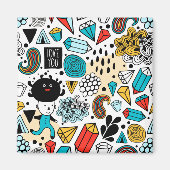 Aimant Tête folle (Devant)