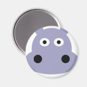 Aimant tête hippo (Recto/Verso)