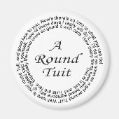 Aimant Tête ronde (Devant)