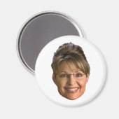 Aimant tête sarah palin (Recto/Verso)