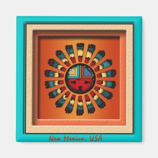 Aimant Tête Sun Katsina (Devant)