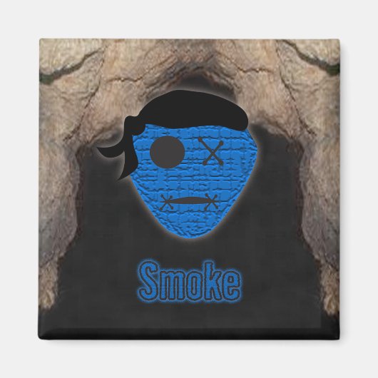Aimant Têtes vaudou ~ Grotte (Devant)