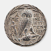 Aimant Tetradrachm en argent d'Athènes (Devant)