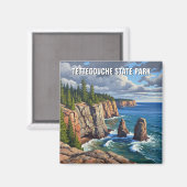 Aimant Tettegouche State Park Minnesota Travel (Recto/Verso)