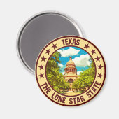 Aimant Texas (Recto/Verso)