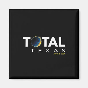 Aimant Texas 8 avril total Éclipse solaire 2024