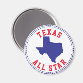 Aimant Texas All Star (Recto/Verso)