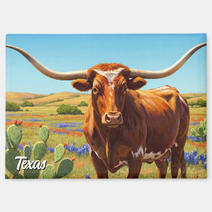 Aimant Texas longhorn