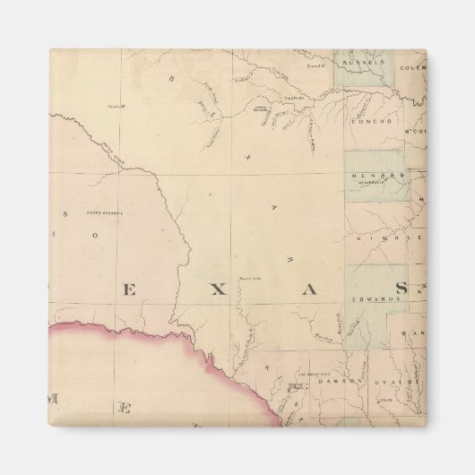 Aimant Texas, partie occidentale (Devant)
