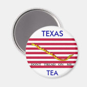 Aimant TEXAS THÉ, Ne Pas Tire Sur Moi (Recto/Verso)