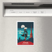 Aimant Texas Travel : L'esprit d'aventure (In Situ (Lave-vaisselle))