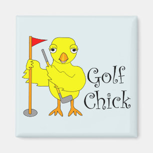 Aimant Texte de sélection de golf