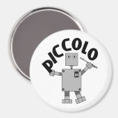 Aimant Texte du robot Piccolo (Recto/Verso)