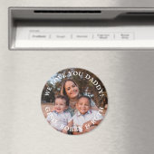 Aimant Texte et photo Arborés de messages simples (In Situ (Lave-vaisselle))