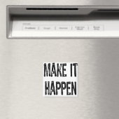 Aimant Texte - Réaliser - Noir (In Situ (Lave-vaisselle))