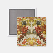 Aimant Textile à motif floral extensible (Recto/Verso)