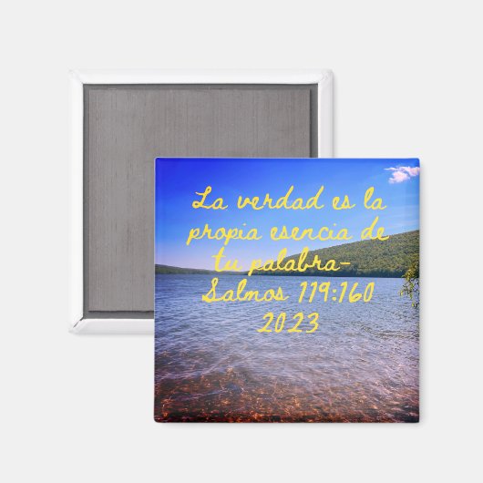 Aimant Texto del Año 2023 (Recto/Verso)