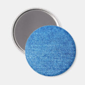 Aimant Texture de Denim bleu (Recto/Verso)